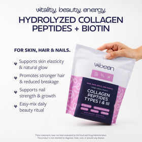 VIBEEN Poudre de Collagène Hydrolysé sachet arrière