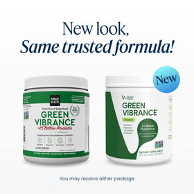 Vibrant Health Green Vibrance poudre superaliment 231g avec cuillère