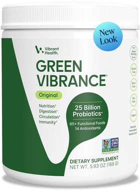 Vibrant Health Green Vibrance poudre superaliment 231g vue de face