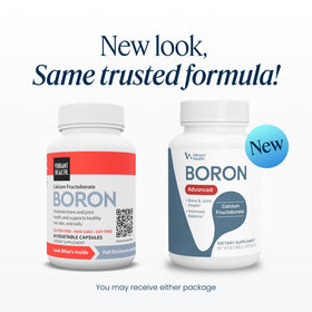 Vibrant Health Super Natural Boron packaging side view