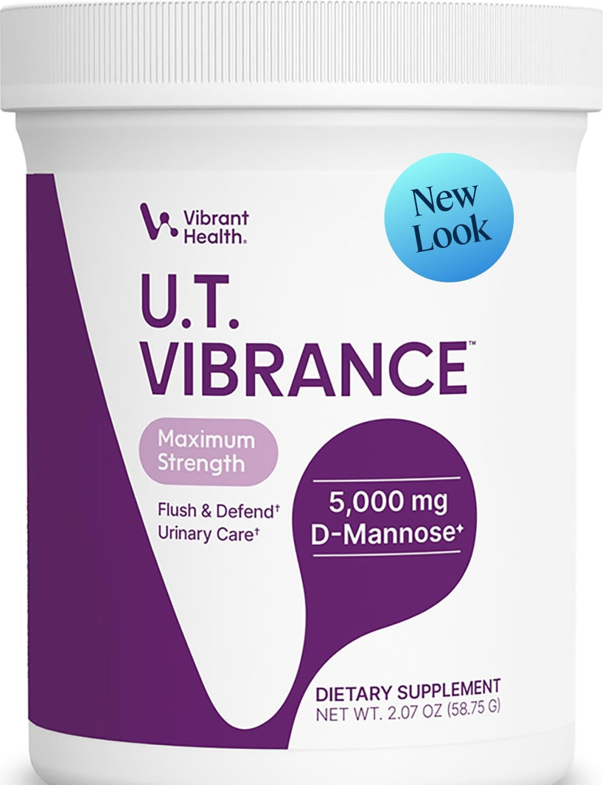 Vibrant Health U.T. Vibrance Poudre 5000mg vue avant