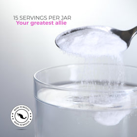 Vidanat Collagène Hydrolysé Pur 300g en poudre dans un smoothie