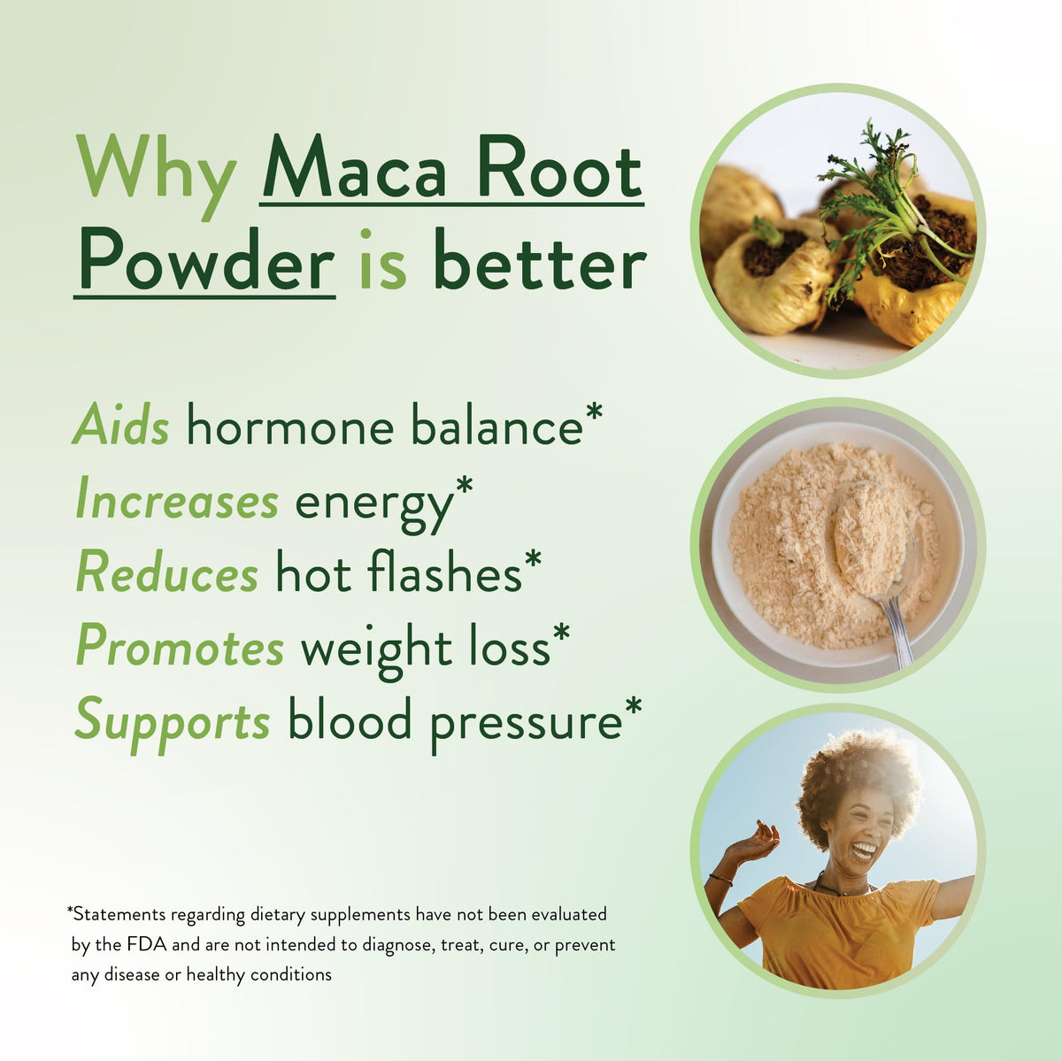 VIDAPURA Mighty Maca Plus Mango emballage avec informations nutritionnelles