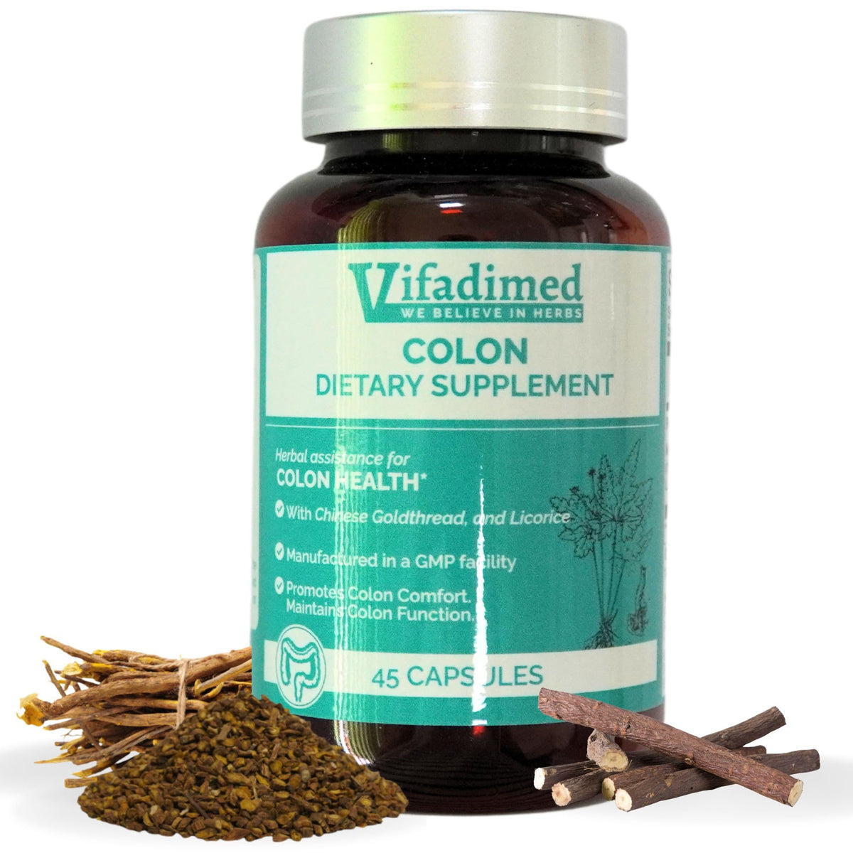 VIFADIMED Colon 45 capsules vue de face