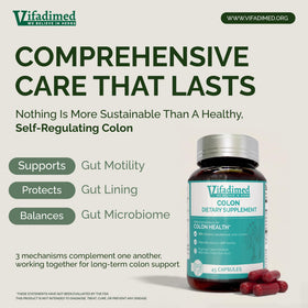 VIFADIMED Colon capsules sur une table