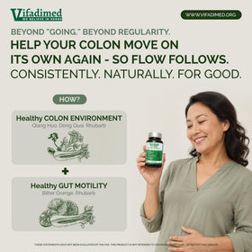 VIFADIMED Rhubarbe capsules ouvertes