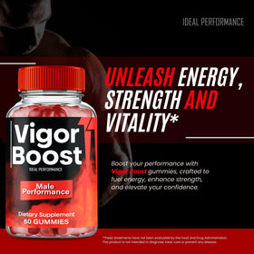Vigor Gummies d'IDEAL PERFORMANCE avec des ingrédients naturels