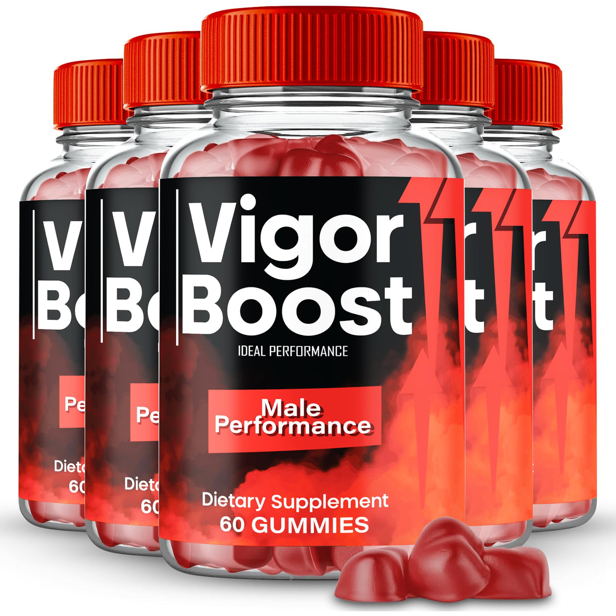 Vigor Gummies d'IDEAL PERFORMANCE paquet avant