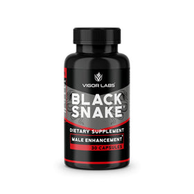 Vigor Labs Black Snake 30 Capsules vue avant avec étiquette