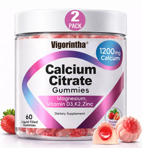 Vigorintha Gummies Calcium Citrate 1200mg pot avant