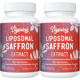 Vigorizar Compléments Alimentaires Saffran Liposomal 120 Gélules vue avant