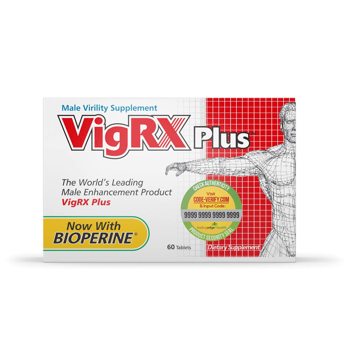 VigRX Complément Alimentaire Quotidien avant avec emballage