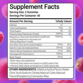 VIKAPER Gummies Potassium Magnésium 1200 mg gummies en présentation