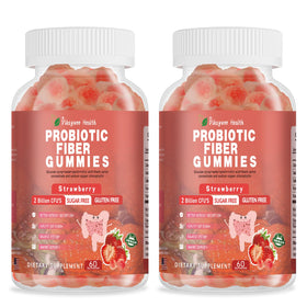 Vikaywoo Gélifiés Probiotiques 60 Gummies Fraise, ingrédients