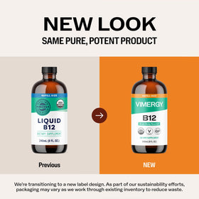 Vimergy B12 Liquide 240 mL avec fruits et légumes
