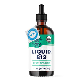 Vimergy B12 Liquide 2500 mcg flacon avec étiquette bio