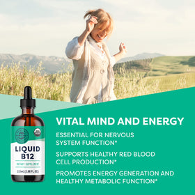 Vimergy B12 Liquide 2500 mcg présentation du produit