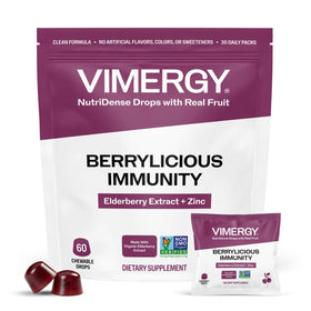 Vimergy Chewables Sureau & Zinc sachet avec gommes à mâcher