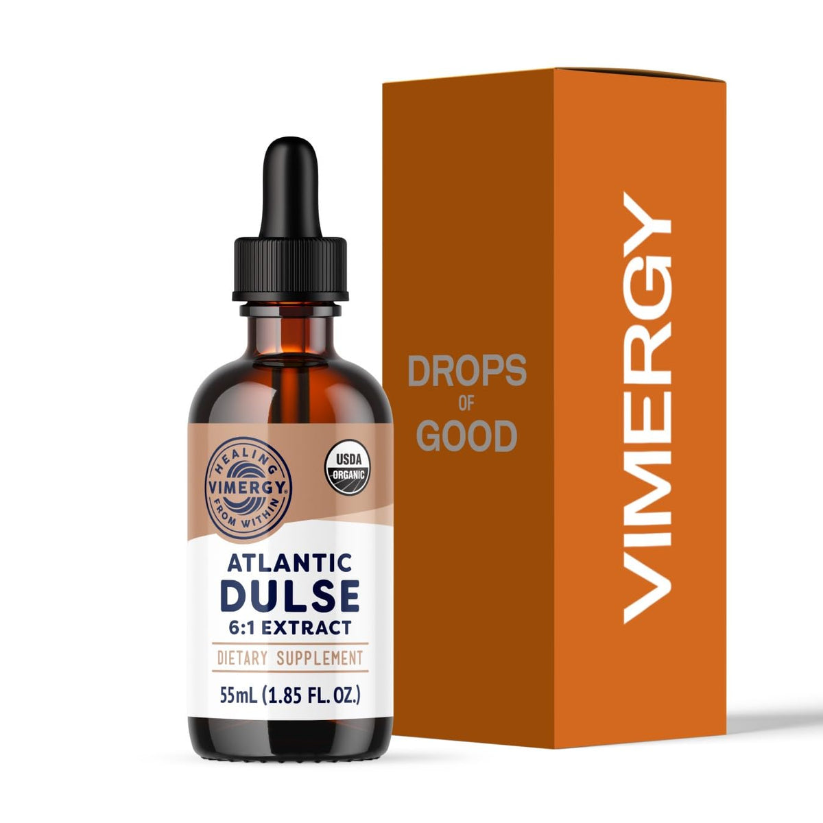 Vimergy Dulse Atlantique complément liquide bio 55 serv. vue avant