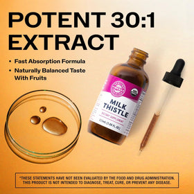 Vimergy Extrait de Chardon-Marie Liquide Bio 110mg 115 mL avec pipette