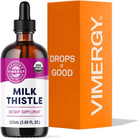 Vimergy Extrait de Chardon-Marie Liquide Bio 110mg 115 mL vue avant