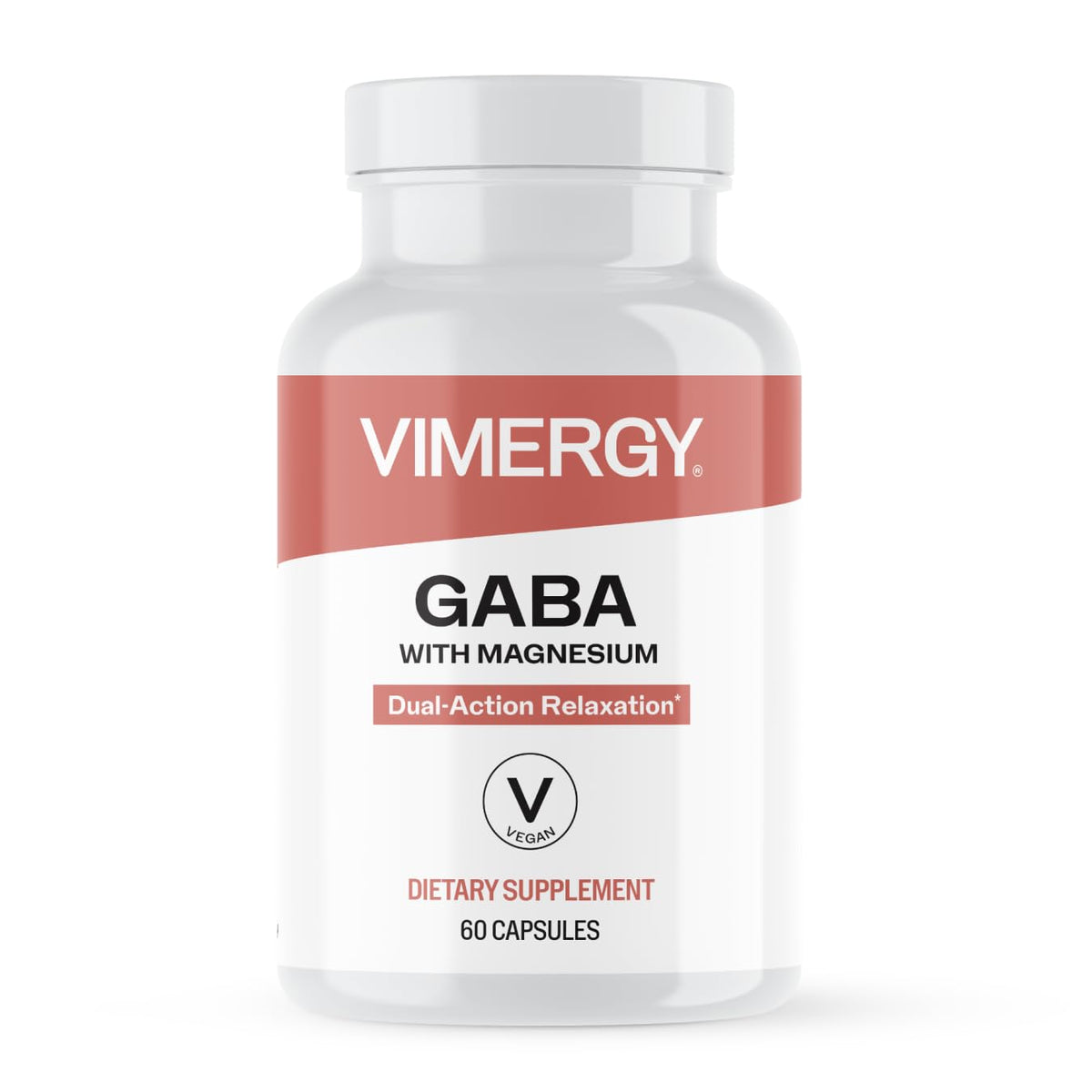 Vimergy GABA avec Magnésium 60 capsules vue de face