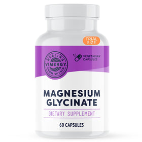Vimergy Magnésium Glycinate 60 capsules vue de face