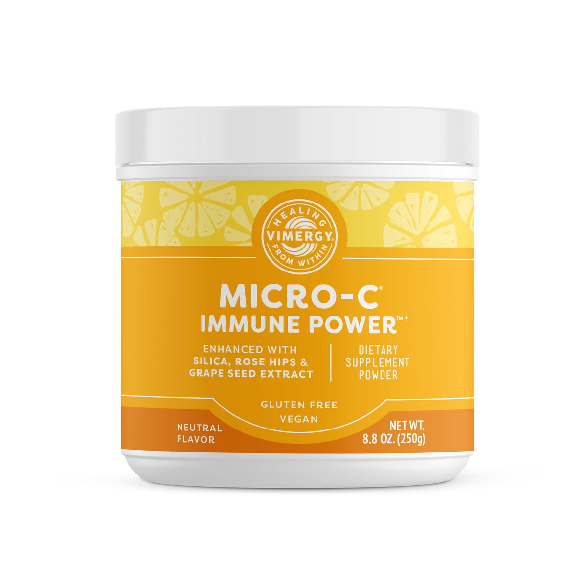 Vimergy Micro-C daily wellness Power 250g vue avant avec étiquette