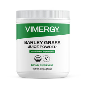 Vimergy Poudre de Jus d'Herbe d'Orge Bio 250g vue de face