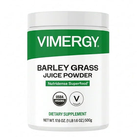 Vimergy Poudre de Jus d'Herbe d'Orge Bio 500g vue de face