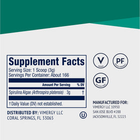 Vimergy Poudre de Spiruline 500g dans un smoothie