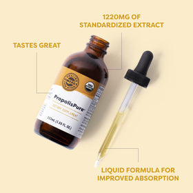 Vimergy PropolisPure® Bio 115 mL avec goutte de liquide