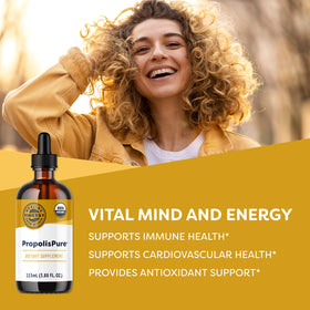 Vimergy PropolisPure® Bio 115 mL vue de côté