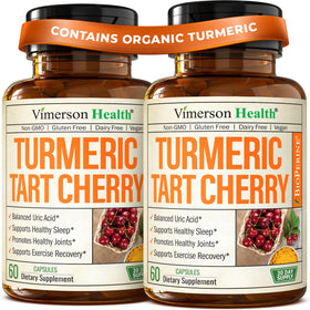 Vimerson Health Capsules de Cerise Acide et Curcuma vue avant