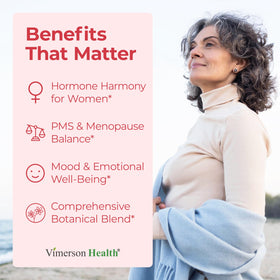 Vimerson Health Complément Alimentaire Femme 60 Capsules étiquette