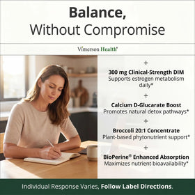 Vimerson Health Complément DIM 300mg 60 Capsules sur une table