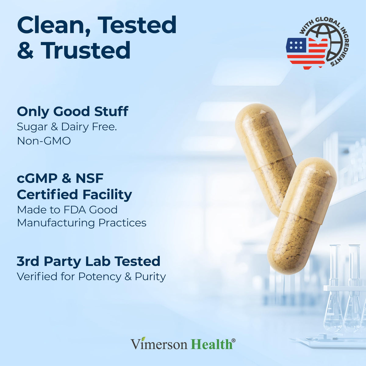 Vimerson Health Compléments Cérébraux 60ct sur fond blanc