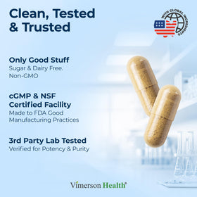 Vimerson Health Compléments Cérébraux 60ct sur fond blanc