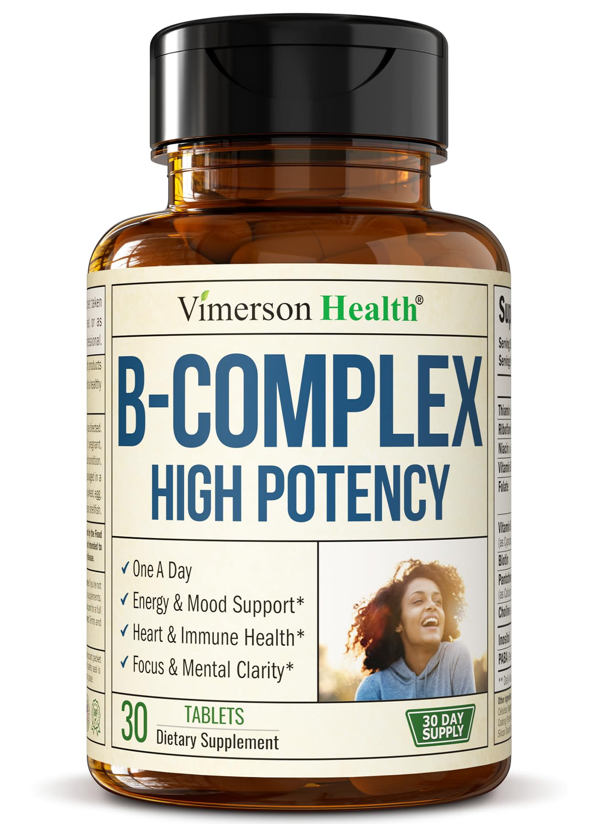 Vimerson Health Complexe de Vitamines B 400mcg flacon avant