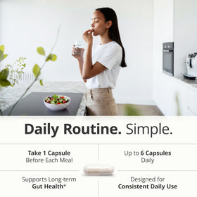 Vimerson Health Enzymes Végétales - capsule ouverte