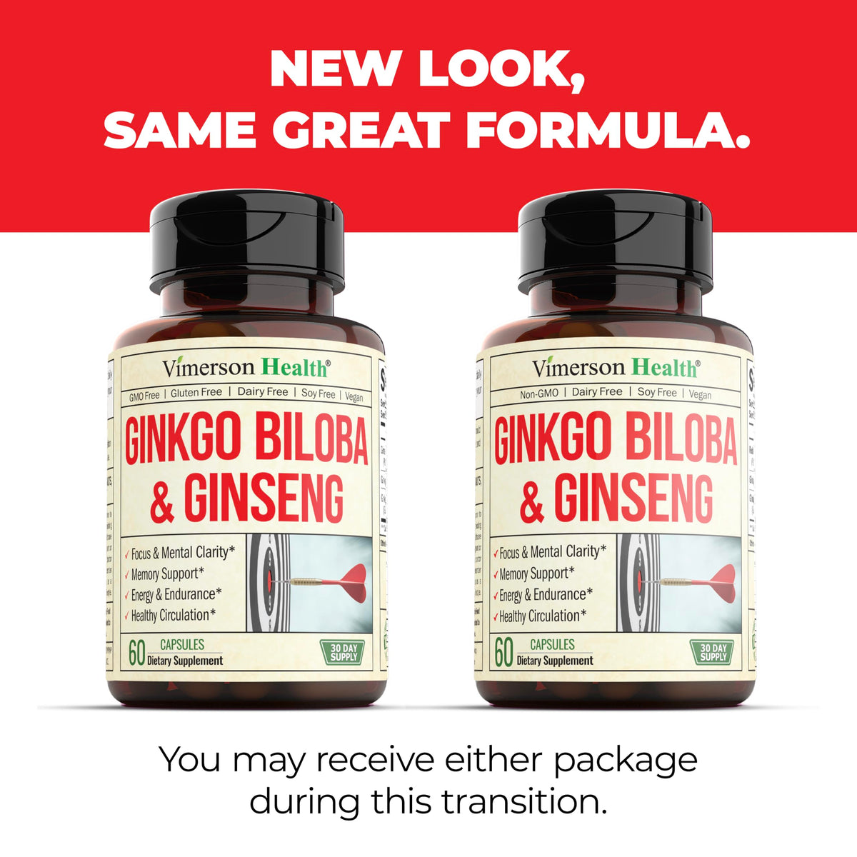 Vimerson Health Ginseng & Ginkgo Biloba 60 capsules en usage