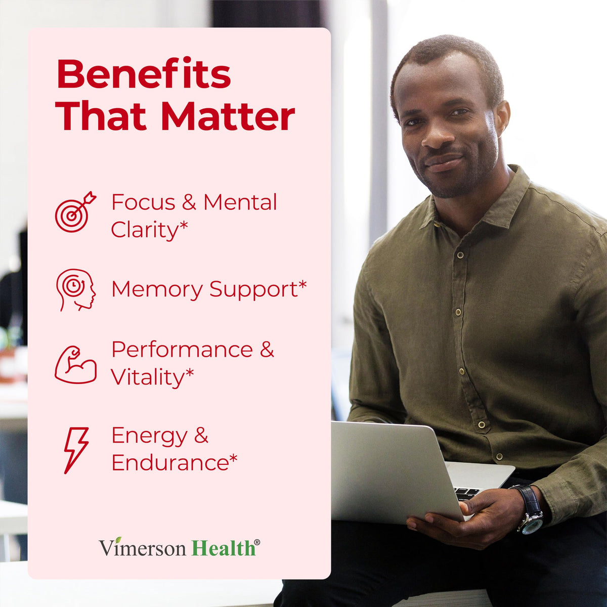 Vimerson Health Ginseng Panax 1000mg gélules