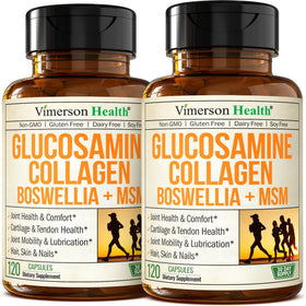 Vimerson Health Glucosamine Chondroitin 1200mg 120 capsules front view