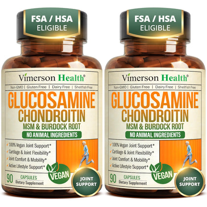 Vimerson Health Glucosamine Chondroïtine 1500 mg boîte avant vue