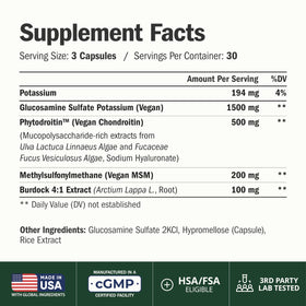 Vimerson Health Glucosamine Chondroïtine 1500 mg capsules