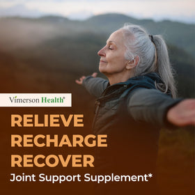 Vimerson Health Glucosamine Chondroitine MSM ingrédients principaux sur l'étiquette