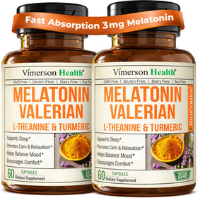 Vimerson Health Melatonine 3mg + Racine de Valériane - emballage avant