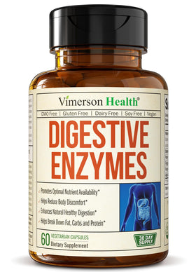 Vimerson Health Multi-Enzymes 60 capsules vue de face
