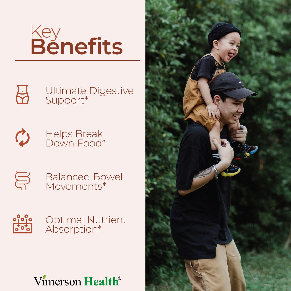 Vimerson Health Multi-Enzymes flacon avec capsules
