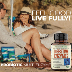 Vimerson Health Multi-Enzymes ingrédients sur l'étiquette